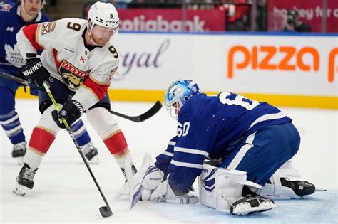 Noah Gregor leads Toronto Maple Leafs past Florida Panthers in shootout
